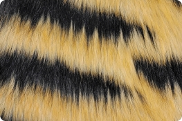 Caspian Tiger Fur Gold/Black