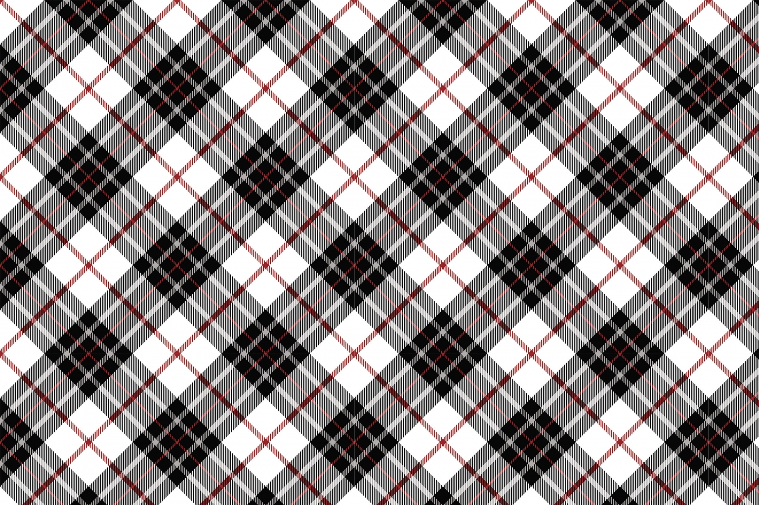 Just Plaid Cloud Cuddle&reg; Black