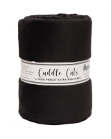 3 Yard Cuddle&reg; 110" Cut Black