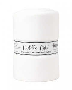 3 Yard Cuddle® 110" Cut White