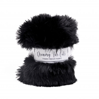 1 Yard Luxe Cuddle® Dreamy Fur Cut Black