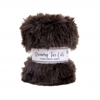 1 Yard Luxe Cuddle® Dreamy Fur Cut Brown