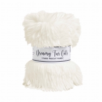 1 Yard Luxe Cuddle® Dreamy Fur Cut Ivory