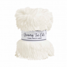 1 Yard Luxe Cuddle® Dreamy Fur Cut Ivory