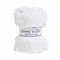 1 Yard Luxe Cuddle® Dreamy Fur Cut White