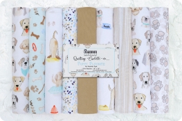 Quilting Cuddle&reg; Fat Quarter Pack Puppy Playdate