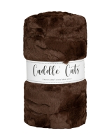 2 Yard Luxe Cuddle® Cut Hide Chocolate