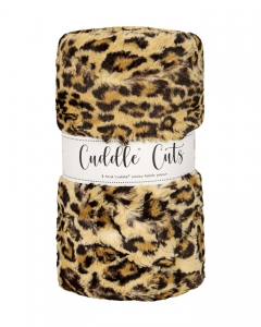 2 Yard Luxe Cuddle® Cut Leopard Sand