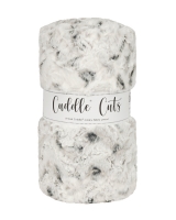 2 Yard Luxe Cuddle® Cut Snowy Owl Alloy