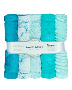 Shannon Fabrics Sweet Strips Cuddle Minky Unicorn Kit