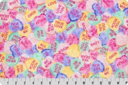 Candy Hearts Digital Cuddle® Pastel
