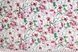 Country Floral Digital Cuddle® Rosewater