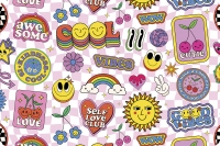 Groovy Vibes Digital Cuddle&reg; Multi