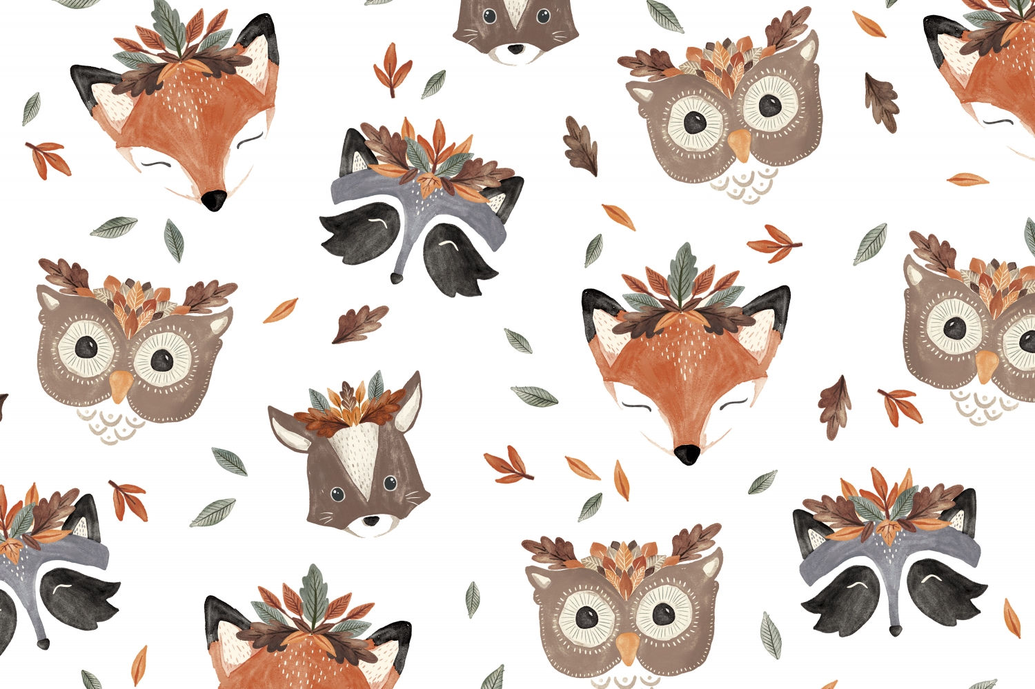 Leaf Me Be Digital Cuddle® Multi