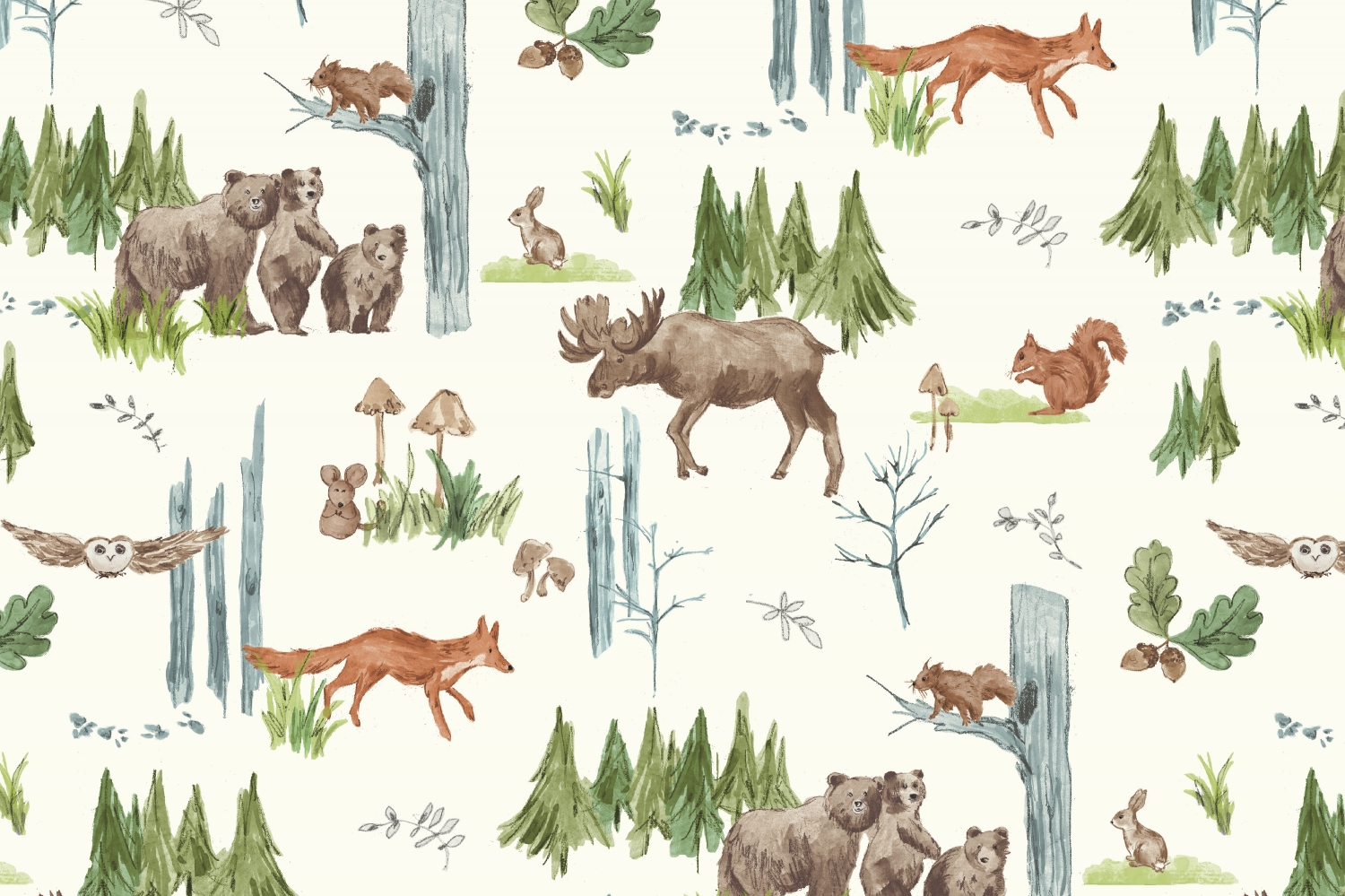 Lil Pine Pals Digital Cuddle® Natural