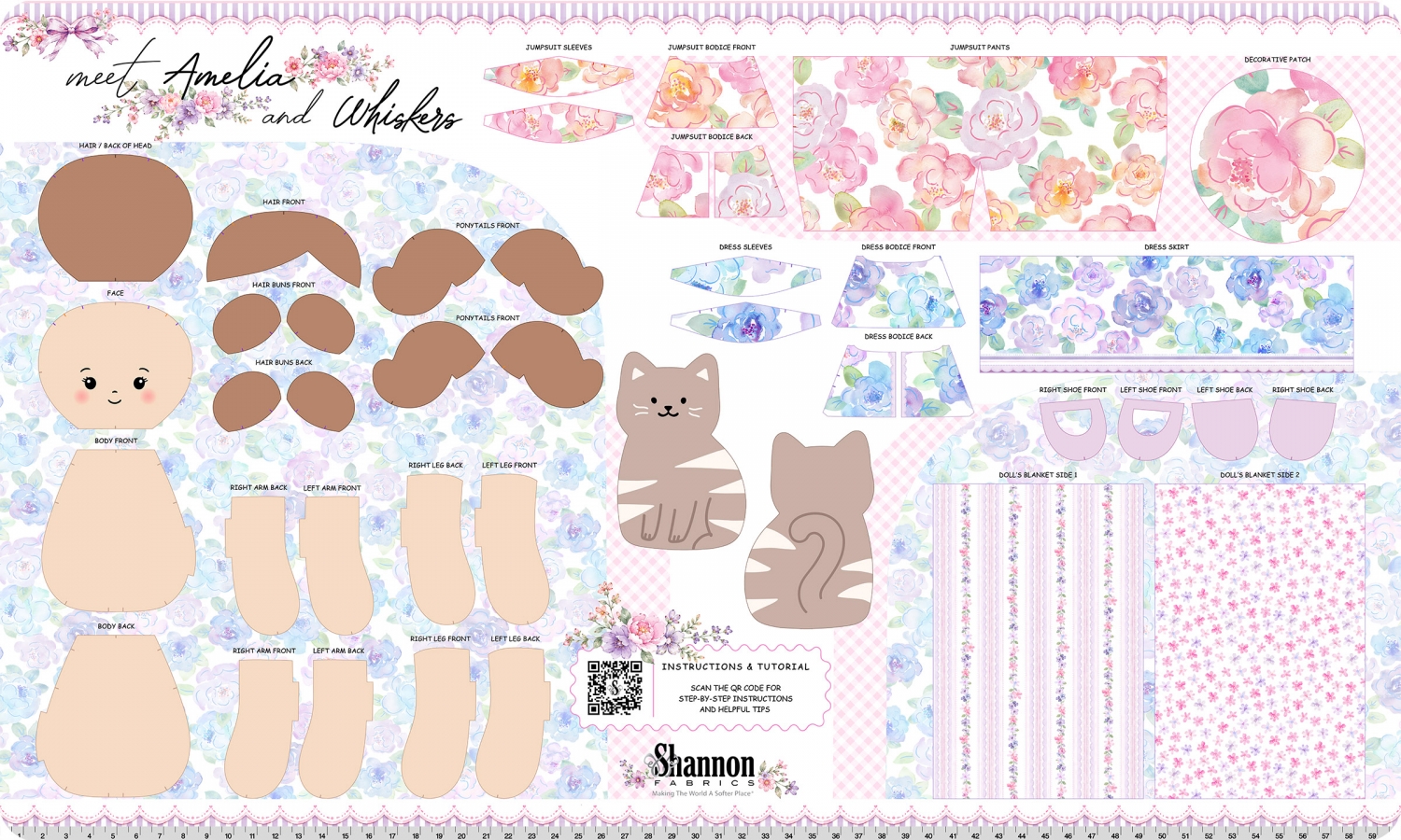 Meet Amelia Digital Cuddle Panel&reg; Multi