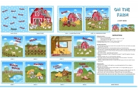 On the Farm Digital Cuddle® Panel Multi