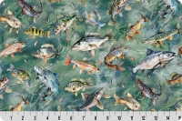 Hoffman Fish Toss Digital Cuddle&reg; Moss