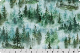Hoffman Pine Trees Digital Cuddle&reg; Forest