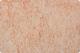 Luxe Cuddle® Frosted Shaggy Tangerine/Snow