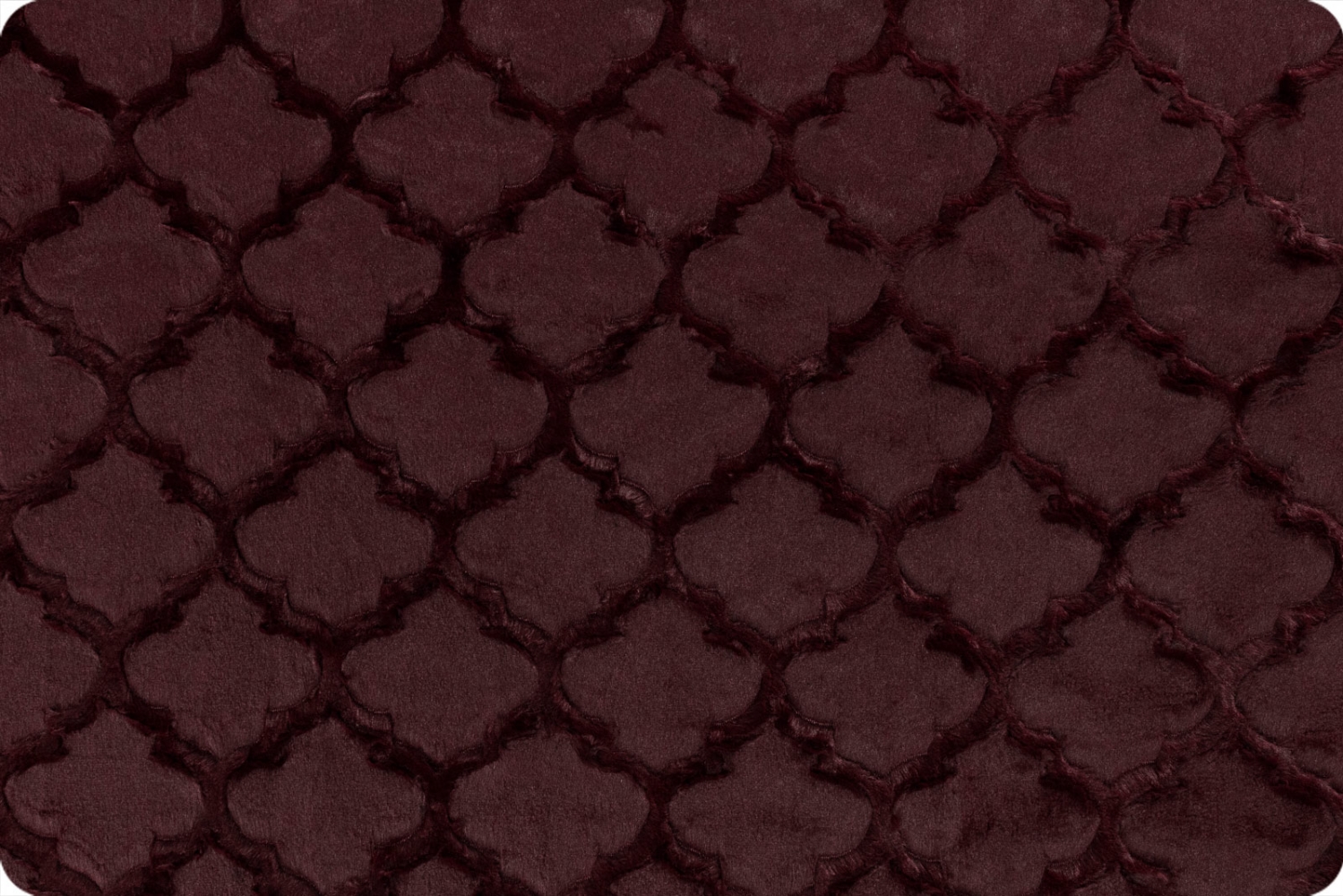 Luxe Cuddle&reg; Lattice Black Cherry