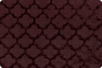 Luxe Cuddle&reg; Lattice Black Cherry