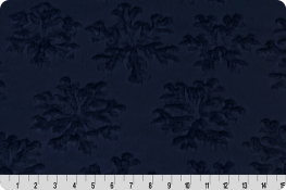 Luxe Cuddle® Snowflake Navy