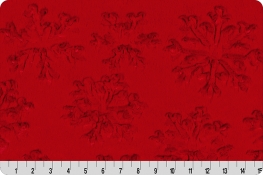 Luxe Cuddle® Snowflake Scarlet