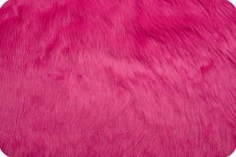 Luxury Shag Fur Hot Pink