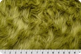 Luxury Shag Fur Olive
