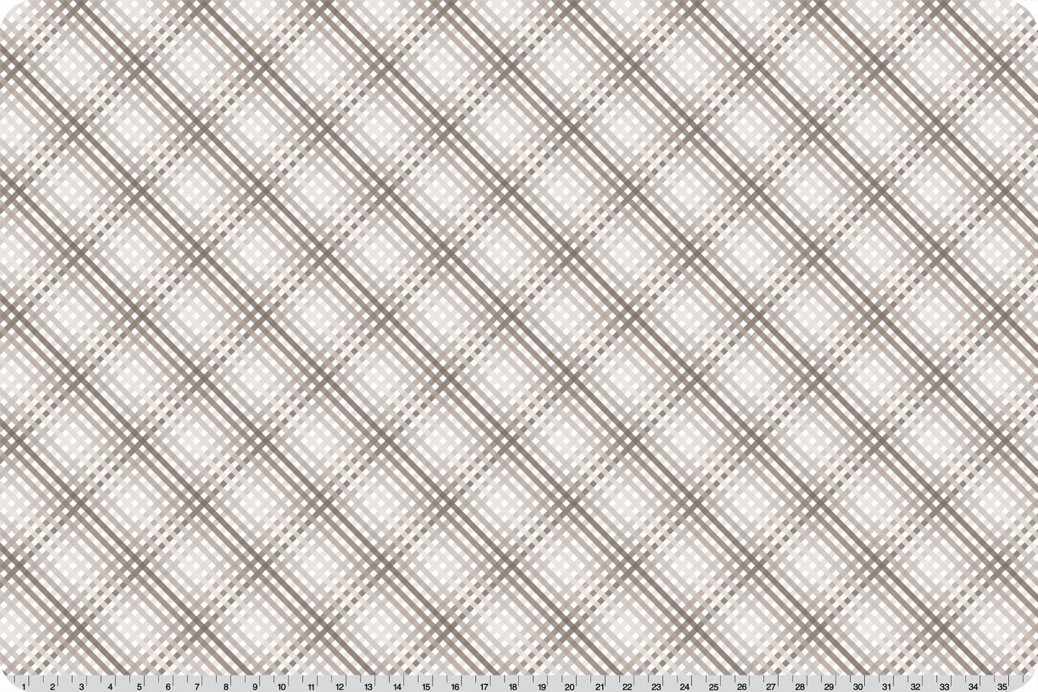 Barely Basics Check Mix Quilting Cuddle&reg; Cocoa Powder
