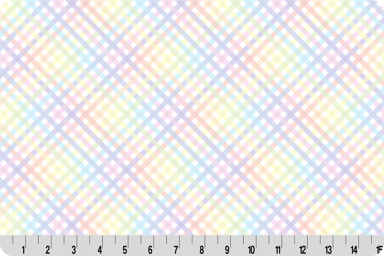 Barely Basics Check Mix Quilting Cuddle&reg; Pastel