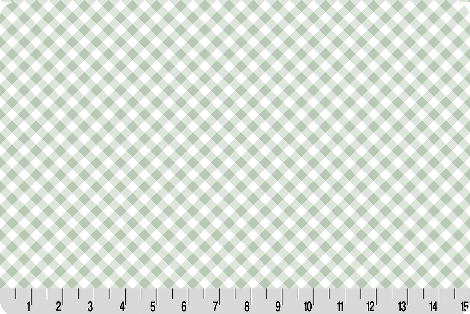 Barely Basics Gingham Quilting Cuddle&reg; Juniper