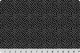Barely Basics Lots a Dots Quilting Cuddle® Black