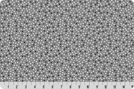 Barely Basics Lots a Dots Quilting Cuddle® Gray