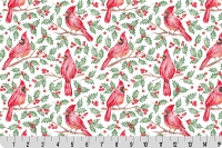Christmas Keepsake Cardinal Joy Quilting Cuddle&reg; Multi