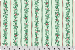Christmas Keepsake Holly Trail Quilting Cuddle&reg; Juniper