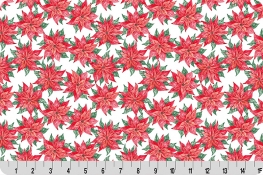 Christmas Keepsake Poinesttias Quilting Cuddle&reg; Cardinal