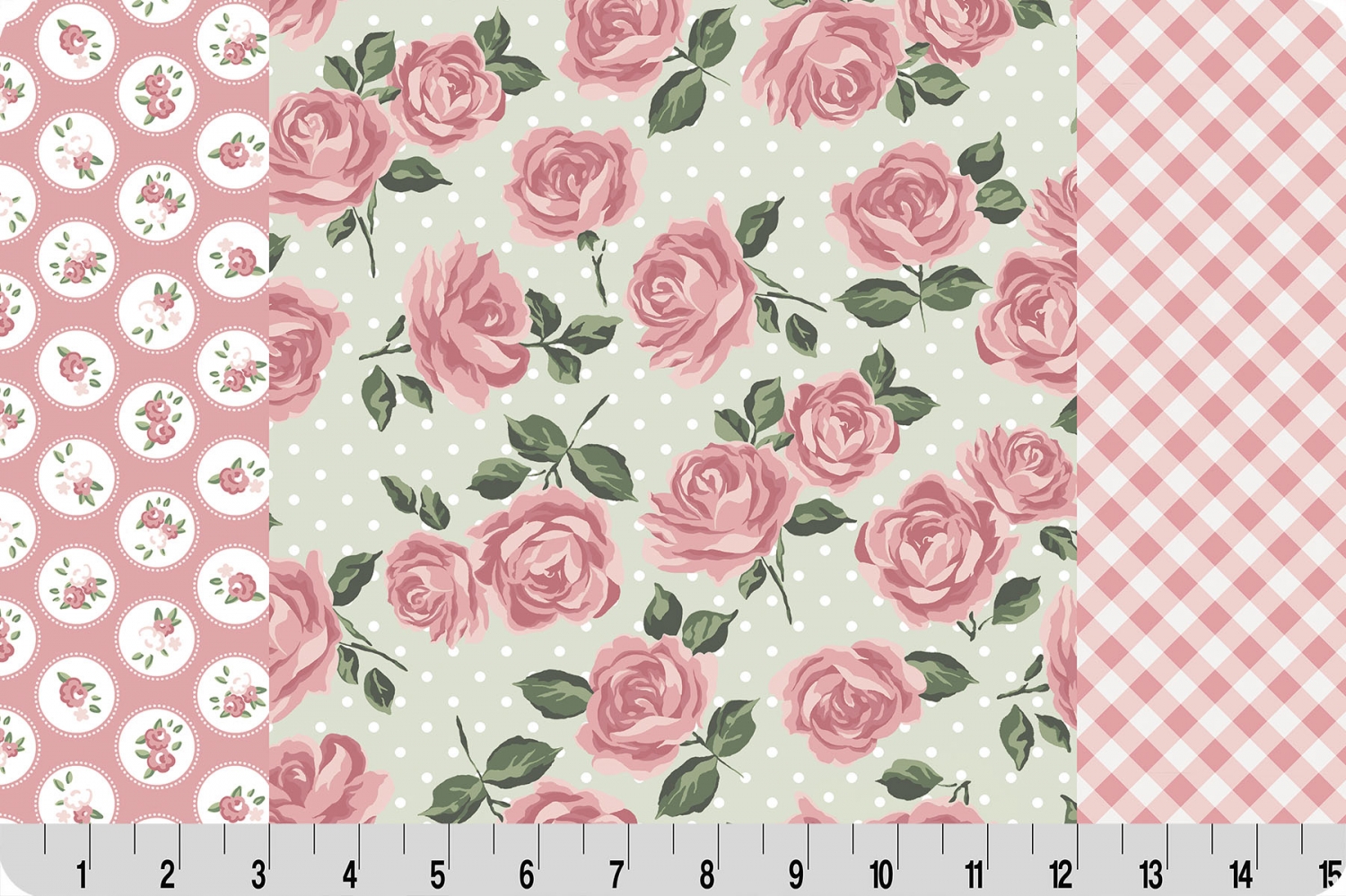Cottage Rose Lane 5-In-1 Quilting Cuddle® Seashell