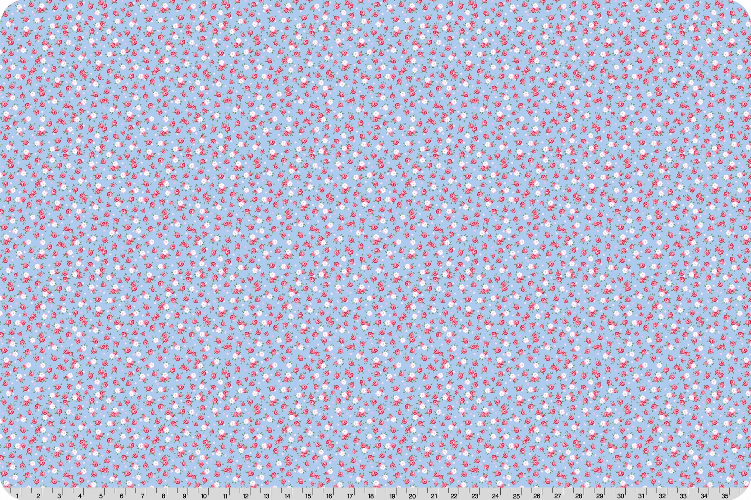 Cottage Rose Lane Kensington Quilting Cuddle® Blue Bonnet