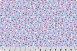 Cottage Rose Lane Kensington Quilting Cuddle® Blue Bonnet