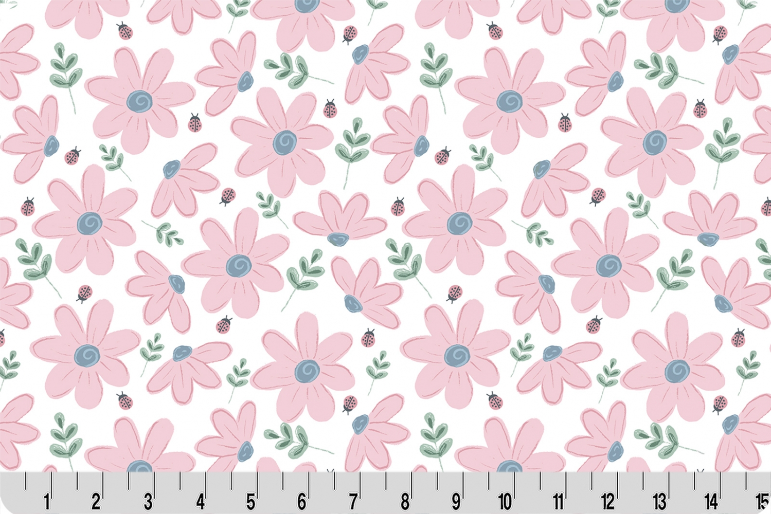 Quilting Cuddle Daisy Days&reg; Dusty Rose