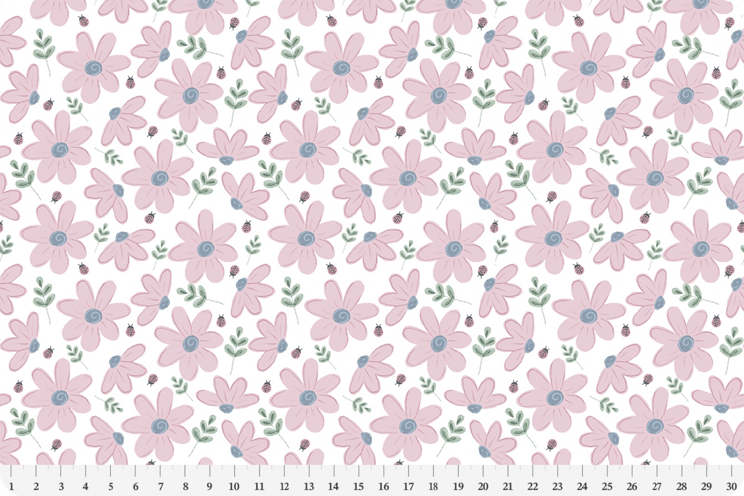 Quilting Cuddle Daisy Days&reg; Dusty Rose