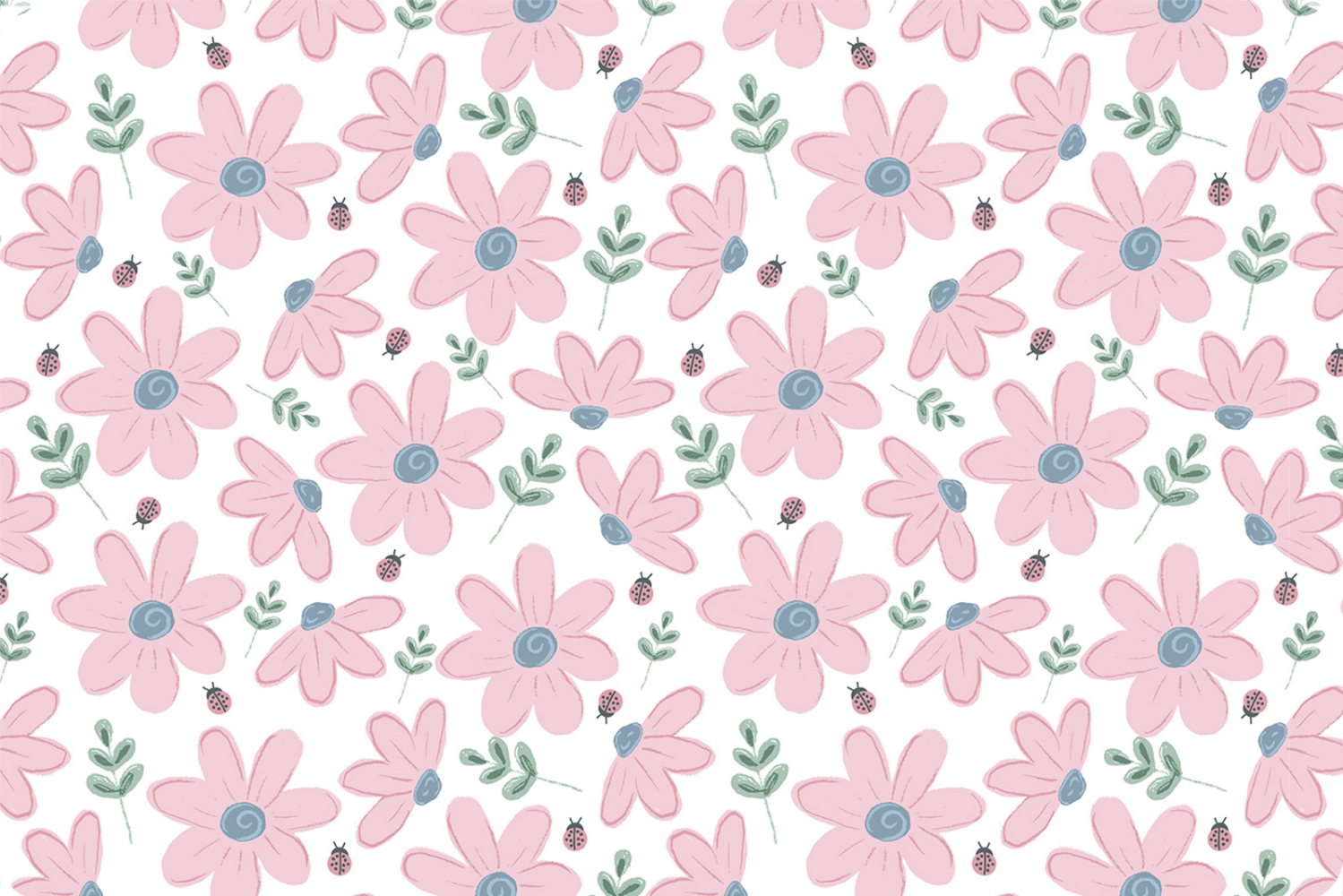 Quilting Cuddle Daisy Days&reg; Dusty Rose