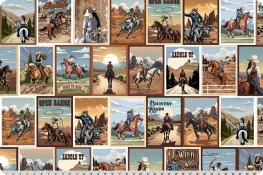 Echoes of the Range Country Grit Quilting Cuddle&reg; Multi