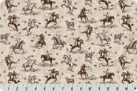 Echoes of the Range Prairie Quilting Cuddle&reg; Chocolate