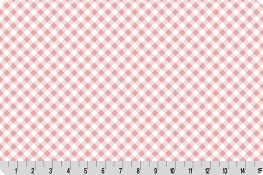 Cottage Rose Lane Gingham Quilting Cuddle® Seashell