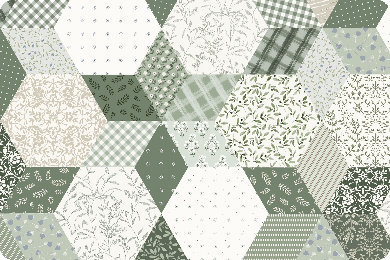 Into The Woods Star Loom Quilting Cuddle&reg; Juniper