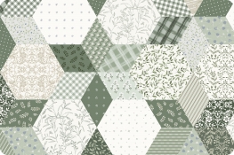 Into The Woods Star Loom Quilting Cuddle&reg; Juniper