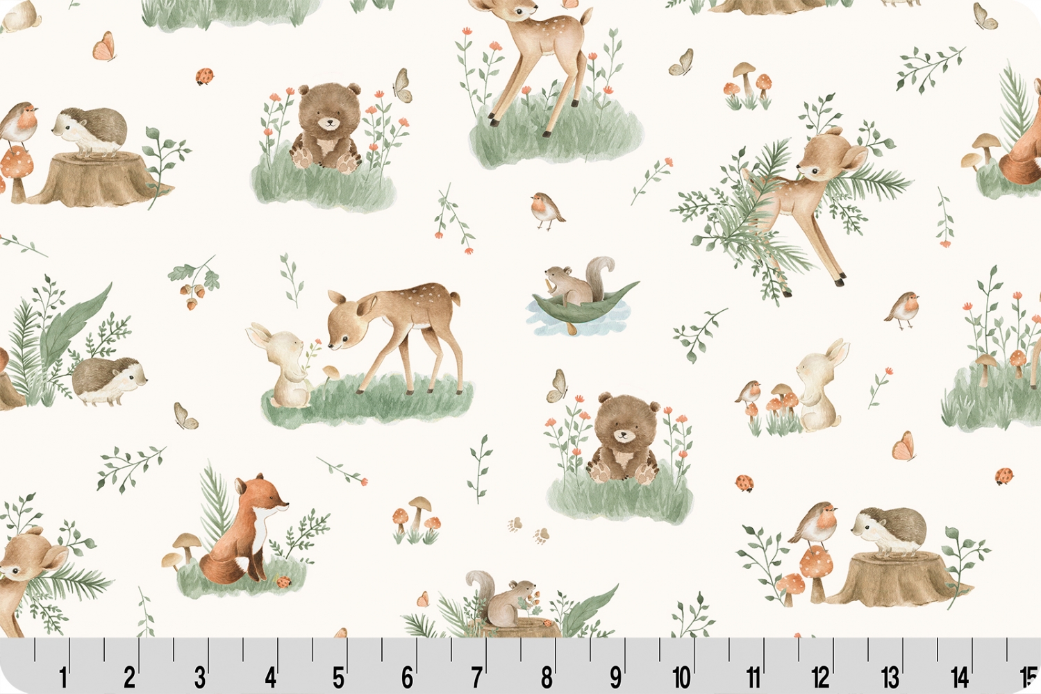 Into The Woods Wildtales Quilting Cuddle&reg; Multi
